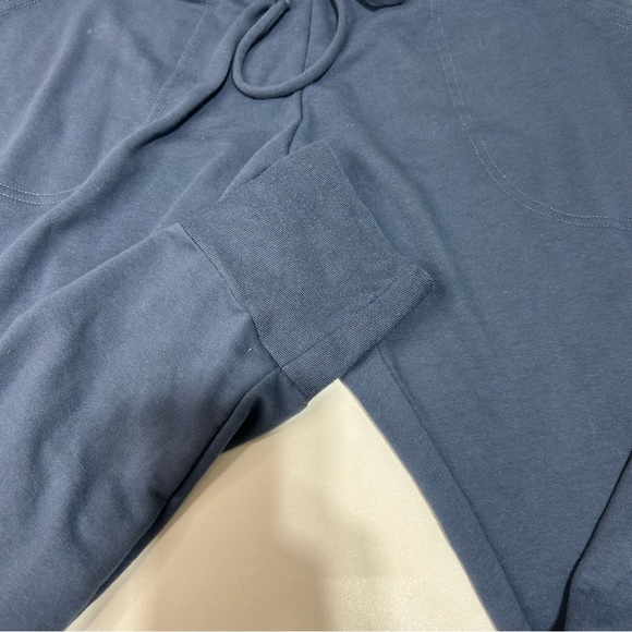 Free People Movement Sunny Skinny Cuffed Blue Sweatpants SzM - Picture 7 of 8